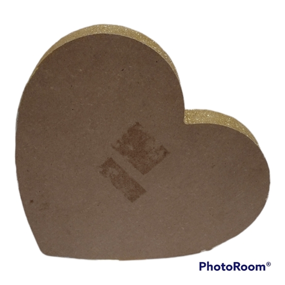 Rainbow Heart shelf sitting picture holder - Picture 4 of 4